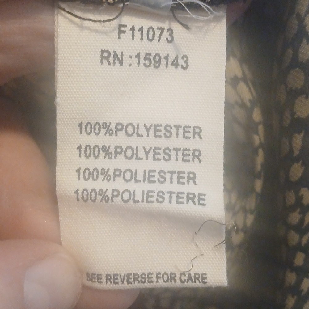 New WITH THE TAGS French Tiered SKIRT XS🍁 Silk Like! Polyester - Picture 7 of 7
